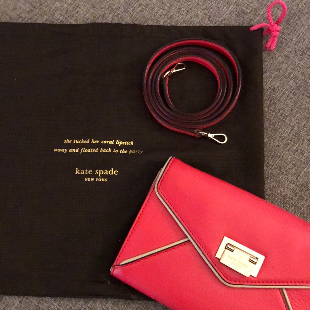 Kate Spade Pink Envelope Purse
